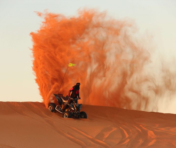 Quad Biking Dubai Desert